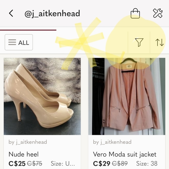 Search for your stuff with Filter Top Right - Picture 2 of 3